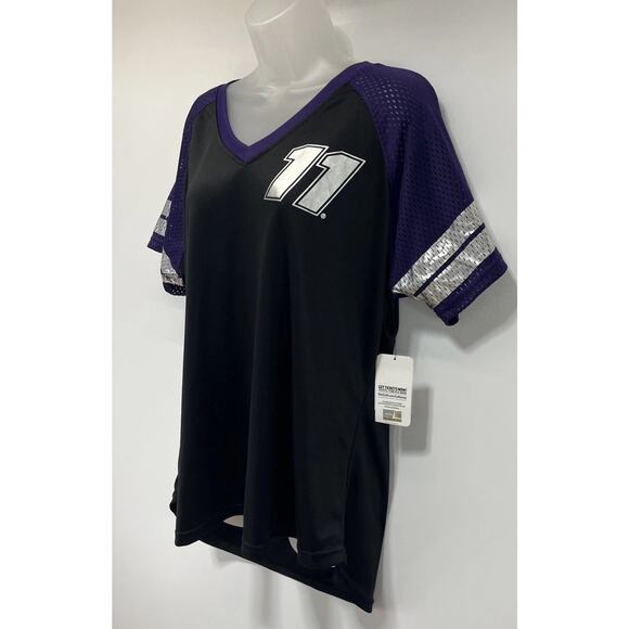 Authentic Denny Hamlin 11 Jersey G3 Nascar For Her - PURPLE, XXL - NWT - Picture 3 of 9